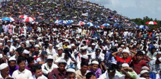 Rohingya-Threat-Ghaziabad mark the second anniversary of the exodus at the Kutupalong camp in Cox’s Bazar