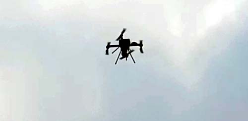 Dron-camera