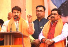 सपा का अपराधियों के साथ पुराना नाता: मनोज तिवारी