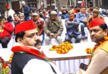 संयुक्त प्रत्याशी विशाल वर्मा का बढा कारवां