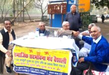 बीपी एवं शुगर जांच शिविर से सैकड़ो लोग लाभान्वित