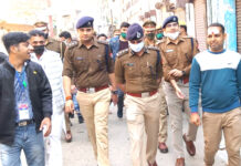 एसएसपी ने लिया दूधेश्वरनाथ मंदिर में सुरक्षा व्यवस्था का जायजा