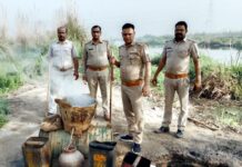 शराब माफिया के खिलाफ आबकारी विभाग ने अभियान को दी धार