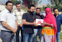नगरायुक्त ने विद्यार्थियों को पढ़ाया स्वच्छता का पाठ, स्वच्छता प्रहरियों का सम्मान
