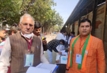 लोनी से नंदकिशोर गुर्जर आगे, दसवीं राउंड के बाद भी मदन भैया से आगे