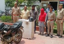 पत्नी को साथ लेकर लुटेरे करते थे लूटपाट, लूट की ज्वेलरी को सुनार करता था खपाने का काम