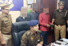 NRI महिला से लूट करने वाले तीन शातिर लुटेरों को पुलिस ने दबोचा