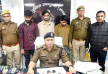 दिन में कबाड़ी बनकर रैकी और रात होते ही स्कॉर्पियों में बैठकर करत थे मोबाइल टॉवरों से चोरी क्राइम ब्रांच ने किया अंतर्राज्जीय गैंग के तीन बदमाशों को गिरफ्तार