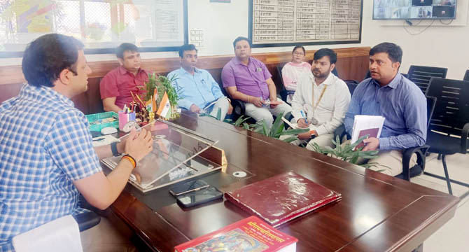 nagar-ayukut-meeting