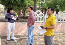 निरीक्षण में मिली गंदगी ठेकेदार पर लगाया जुर्माना ओएसडी संतोष कुमार ने सफाई व्यवस्था का लिया जायजा