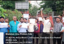 कौशांबी, वैशाली, इंदिरापुरम, ब्रिज बिहार में पानी की सप्लाई हुई कम लोगों ने किया प्रदर्शन