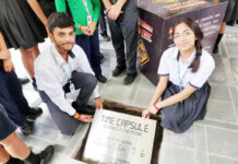 टाइम कैप्सूल भविष्य के लिए संरक्षित वर्तमान: डॉ अरुणाभ सिंह