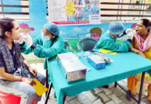 आईटीएस डेंटल कॉलेज द्वारा अगस्त माह में लगभग 4500 मरीजों के लिए लगाए गए स्वास्थ्य शिविर