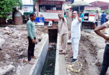 पार्षद कुसुम गोयल के अथक प्रयास से कौशांबी में जलभराव की समस्या हुई दूर