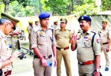 विधानसभा उपचुनाव: डीसीपी राजेश कुमार ने संभाली नामांकन सुरक्षा की कमान
