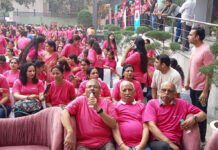 यशोदा कैंसर संस्थान संजय नगर द्वारा ब्रेस्ट कैंसर जागरूकता पदयात्रा