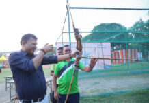 तीरंदाजी प्रतियोगिता के दूसरे दिन रहा खिलाडिय़ों ने प्रतिभा दिखा पदक पद साधा निशाना