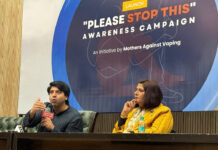 प्लीज स्टॉप दिस: निकोटीन प्रोडक्ट के खिलाफ मदर्स अगेंस्ट वेपिंग ने चलाया अभियान