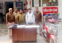 विदेश भेजने के नाम पर लोगों के साथ ठगी करने वालों को एसीपी इंदिरापुरम की टीम ने खिलाई जेल की हवा