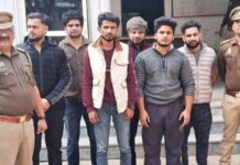कैफे में दो पक्षों की बीच हुए बवाल में हेडकांस्टेबल व गाजियाबाद के पूर्व पार्षद का बेटा समेत 6 गिरफ्तार