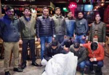 आबकारी विभाग ने किया गार्डन ग्लेरिया के रेस्टोरेंट बार में मिलावटी शराब का फिर से भंडाफोड़