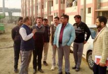 पीएम आवास योजना के 1200 भवनों के निर्माण का जीडीए अधिकारियों ने किया निरीक्षण