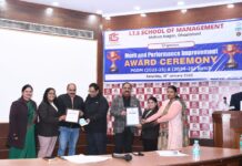 आईटीएस मोहन नगर में मेरिट एंड इंप्रूवमेंट पुरस्कार का आयोजन