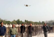 मधुबन-बापूधाम योजना के अर्जित क्षेत्र का शुरू हुआ ड्रोन सर्वे: अतुल वत्स