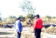 मधुबन-बापूधाम आरओबी के लिए बाधक 33केवी लाइन शिफ्टिंग का कार्य शुरू