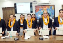 कंबोडिया के सिविल सेवकों का गाजियाबाद में भव्य स्वागत