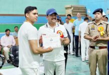 खिलाडिय़ों के उत्कृष्ट प्रदर्शन से पुलिस विभाग को मिलती है नई ऊर्जा: राजेश कुमार