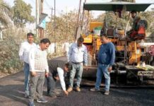 कविनगर क्षेत्र में नगर निगम ने सड़कों का शुरू कराया जीर्णोंद्वार कार्य