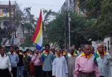 साहिबाबाद में भव्य प्रभात फेरी के साथ मनाई गई महावीर जयंती