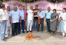 कौशांबी में विकास को मिली रफ्तार, वार्ड 72 में फुटपाथ सौंदर्यकरण कार्य का भव्य शुभारंभ