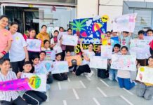 ग्रीन शाइन वर्ल्ड स्कूल में दो दिवसीय समर कैंप में बच्चों ने रंग-बिरंगी गतिविधियों में दिखाया दम