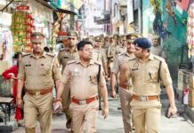 भारत-पाकिस्तान तनाव के बीच गाजियाबाद में पुलिस सुरक्षा व्यवस्था हुई कड़ी