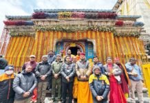 देश के वीर जवानों की दीर्घायु और शांति के लिए श्री केदारनाथ में हुआ महारुद्राभिषेक