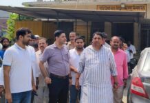 बिजली संकट पर सख्त हुए विधायक संजीव शर्मा, बहरामपुर पावर हाउस का किया निरीक्षण