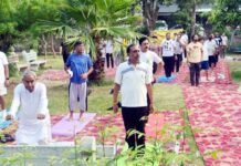 वैशाली सेक्टर-1 में अंतर्राष्ट्रीय योग दिवस पर जय हिंद योगा ग्रुप का भव्य आयोजन
