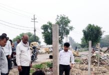 कनावनी की 800 करोड़ की जमीन कब्जा मुक्त: जीडीए की सख्त कार्रवाई के बाद शुरू हुई तार फेंसिंग, पिलर लगाने का काम तेज