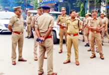 डीसीपी सिटी धवल जायसवाल ने खुद संभाली कमान, रथयात्रा रूट का किया पैदल निरीक्षण