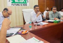 यमुना प्राधिकरण के सीईओ राकेश कुमार सिंह ने टॉय पार्क की प्रगति जानी