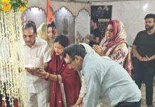 शिवभक्ति में डूबी कौशांबी, प्राचीन सनातन धर्म मंदिर में गूंजे रुद्रपाठ