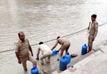 धार्मिक आस्था को मिला पुलिस का संरक्षण: गाजियाबाद पुलिस ने हर की पौड़ी से मंगवाया गंगाजल, हर थाने में पहुंचा पावन जल