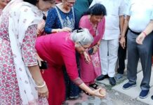 कौशांबी में विकास को मिली नई रफ्तार: पार्षद कुसुम गोयल की निधि से रंगाई-पुताई कार्य का शुभारंभ