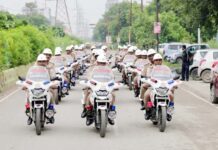स्मार्ट पुलिसिंग की रफ्तार तेज़: गाजियाबाद पुलिस को मिली तकनीकी रूप से सुसज्जित 20 नई पेट्रोलिंग बाइक