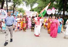 दुर्गा अष्टमी पर गाजियाबाद में मिशन शक्ति 5.0 की भव्य जन-जागरूकता रैली, नारी सम्मान और सुरक्षा का संदेश हर घर तक