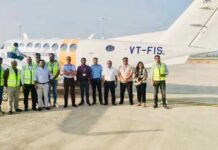 नोएडा एयरपोर्ट पर उतरी कैलिब्रेशन फ्लाइट