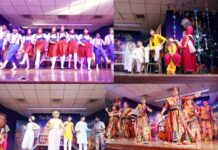 नेहरू वर्ल्ड स्कूल में गूँजी जर्मन संस्कृति की मधुर ध्वनि, ‘ब्रिज ऑफ लाइट’ नाटक ने बाँधा समां