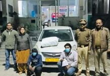 हरियाणा से शराब तस्करी करने वाले दो आरोपी गिरफ्तार, हजारों की शराब के चक्कर में लगी लाखों की चपत